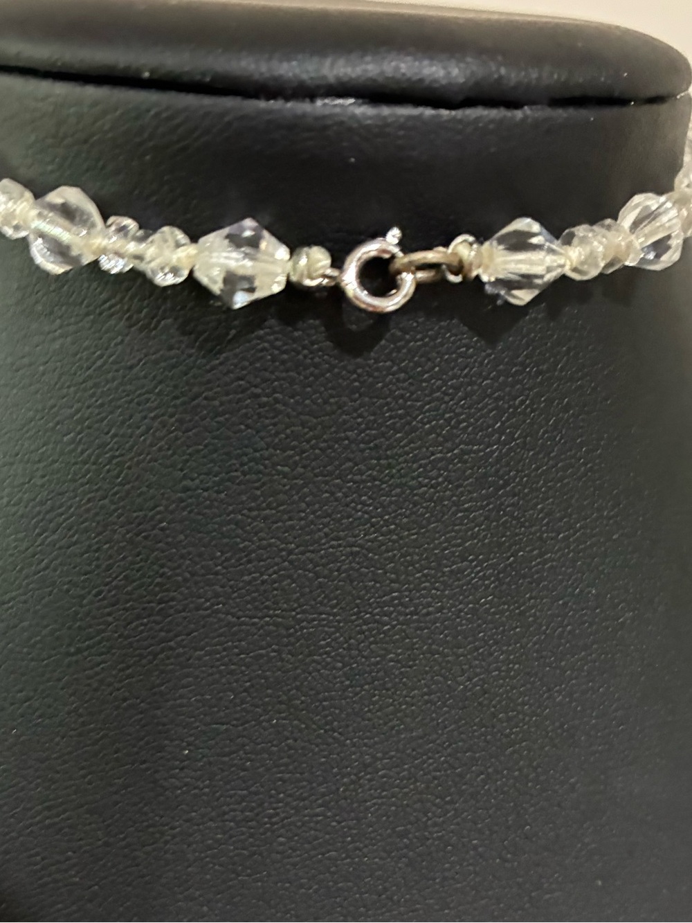 Vintage Deadstock Swarovski Crystal & 12k Gold Necklace - Picture 4 of 6